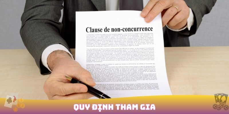 Quy định tham gia dành cho người chơi